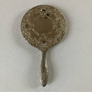 Silver Plated Antique Mirror